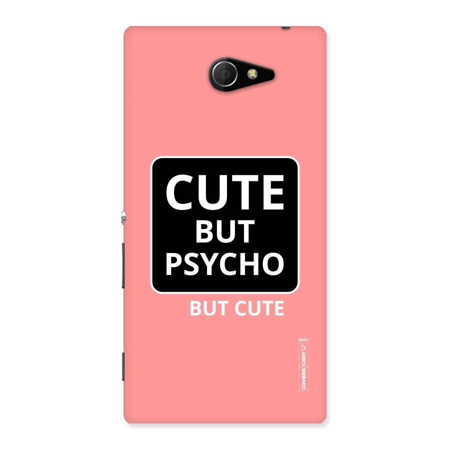 Psycho But Cute Back Case for Sony Xperia M2