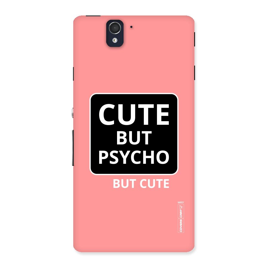 Psycho But Cute Back Case for Sony Xperia Z