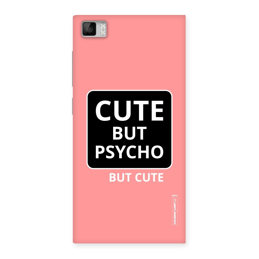 Psycho But Cute Back Case for Xiaomi Mi3