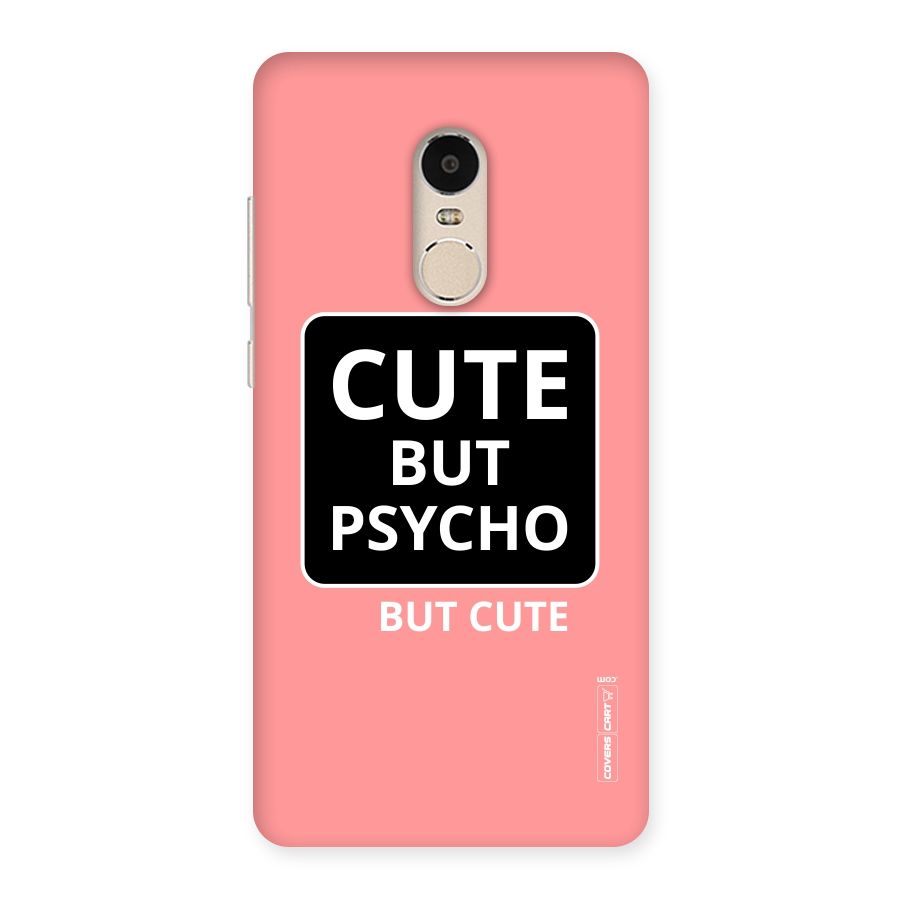 Psycho But Cute Back Case for Xiaomi Redmi Note 4