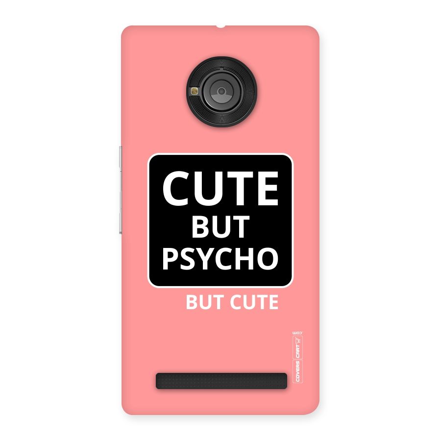 Psycho But Cute Back Case for Yu Yunique