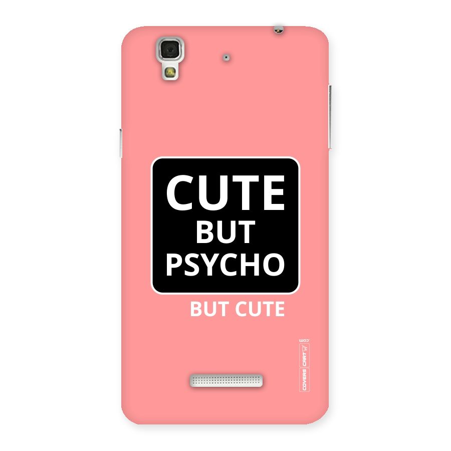 Psycho But Cute Back Case for Yu Yureka