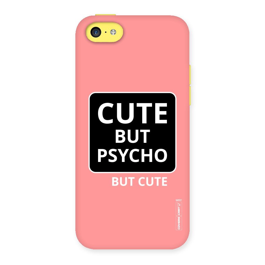 Psycho But Cute Back Case for iPhone 5C
