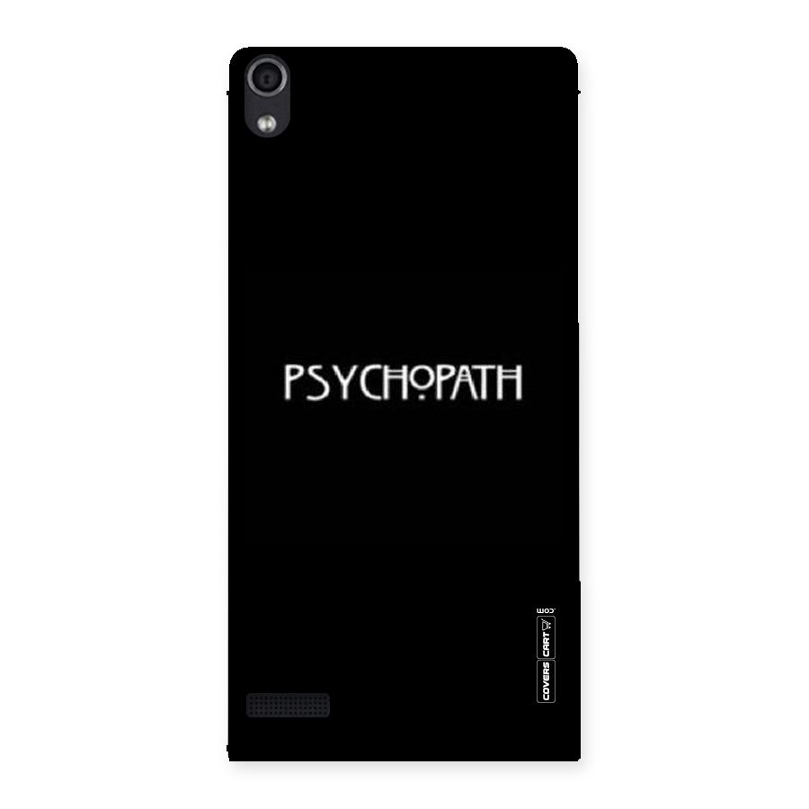 Psycopath Alert Back Case for Ascend P6