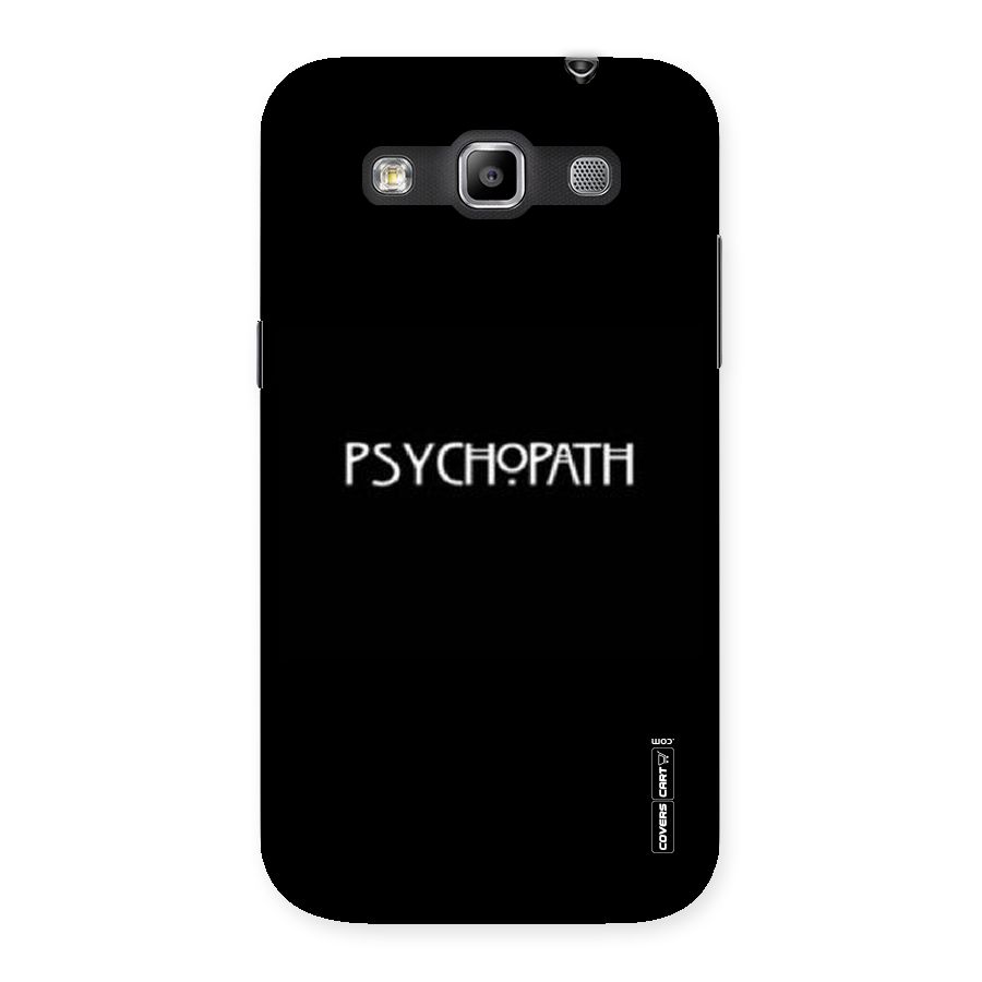 Psycopath Alert Back Case for Galaxy Grand Quattro