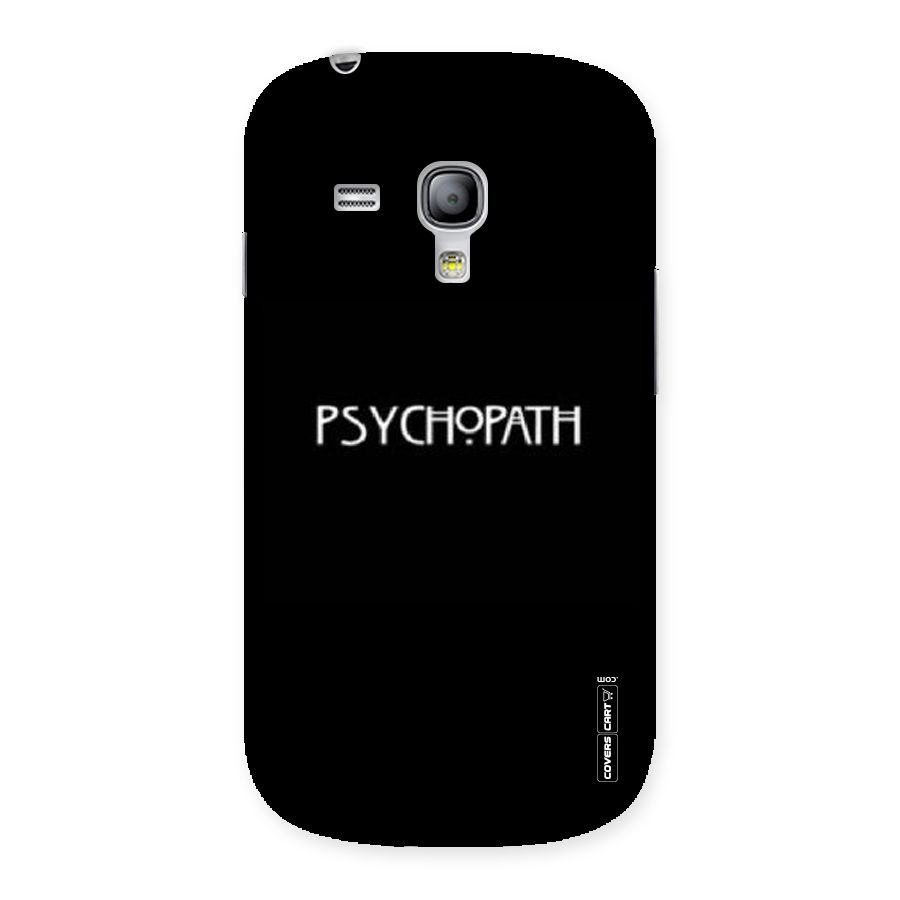 Psycopath Alert Back Case for Galaxy S3 Mini