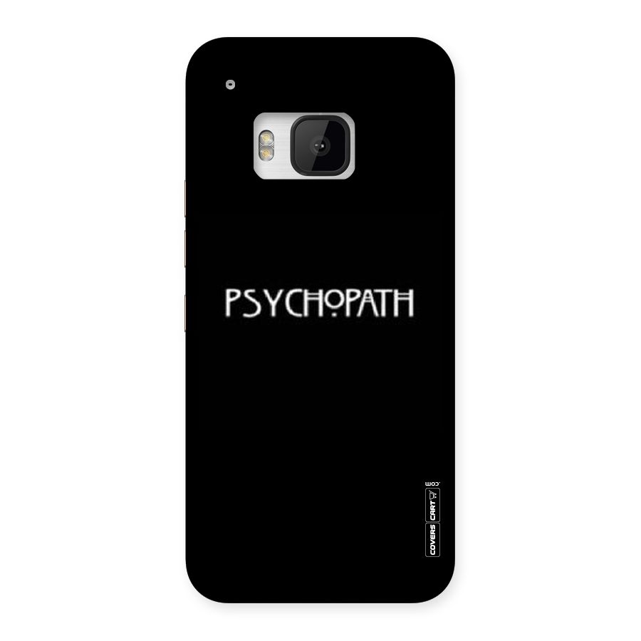 Psycopath Alert Back Case for HTC One M9