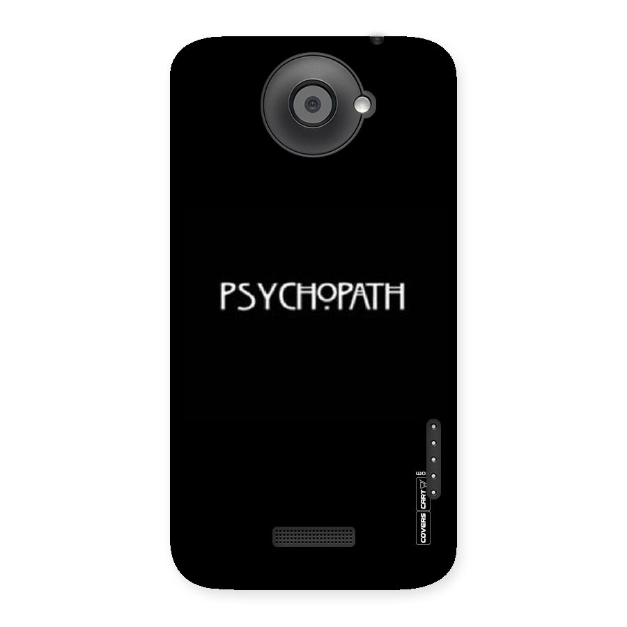 Psycopath Alert Back Case for HTC One X