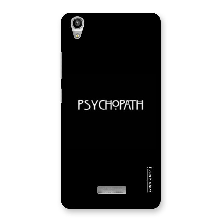 Psycopath Alert Back Case for Lava-Pixel-V1
