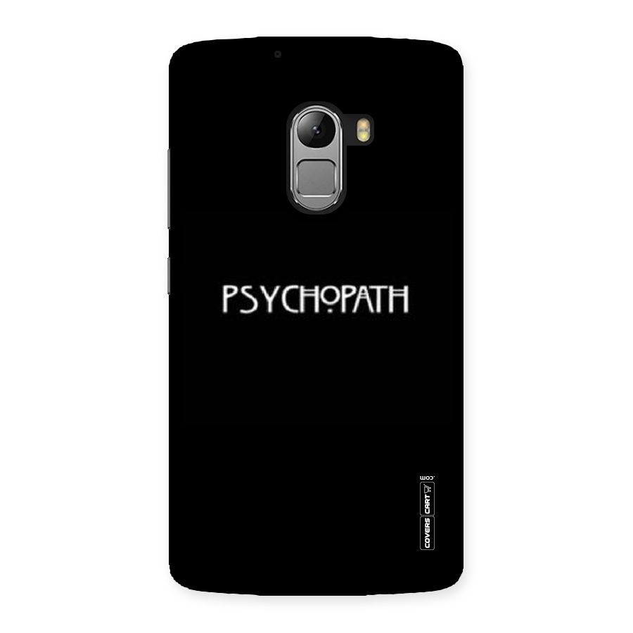 Psycopath Alert Back Case for Lenovo K4 Note