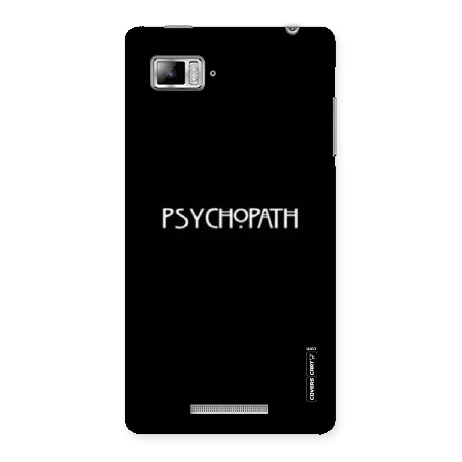 Psycopath Alert Back Case for Lenovo Vibe Z K910