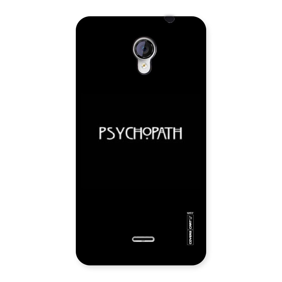 Psycopath Alert Back Case for Micromax Unite 2 A106