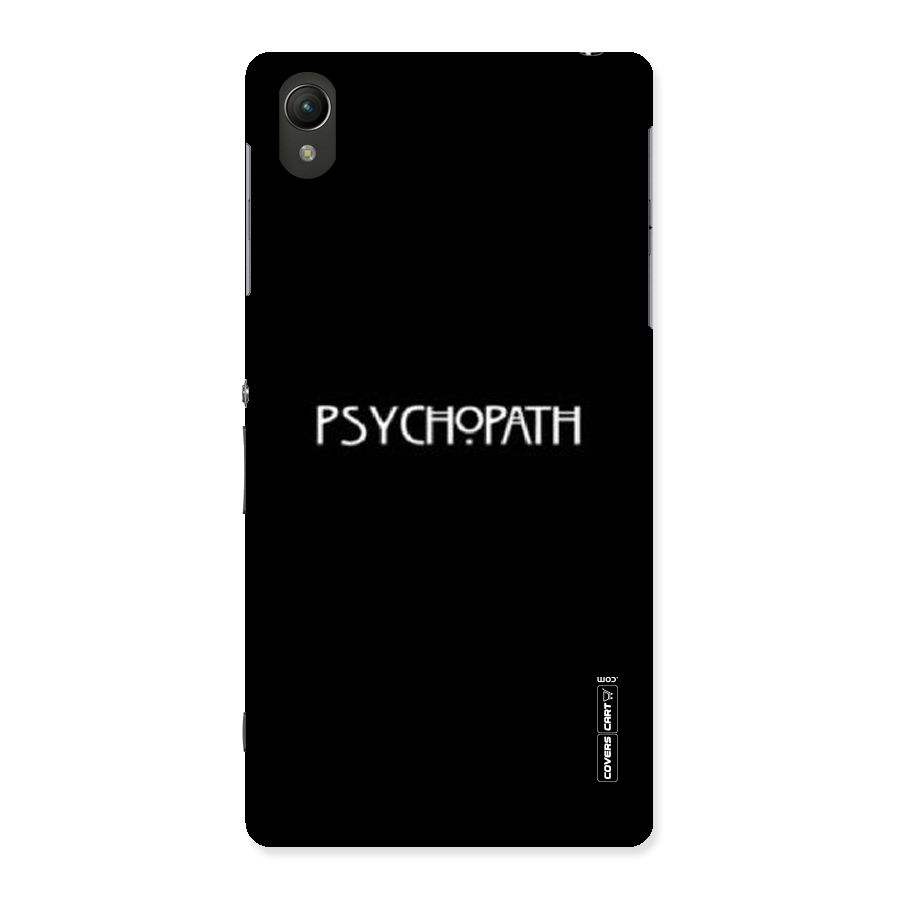Psycopath Alert Back Case for Sony Xperia Z2