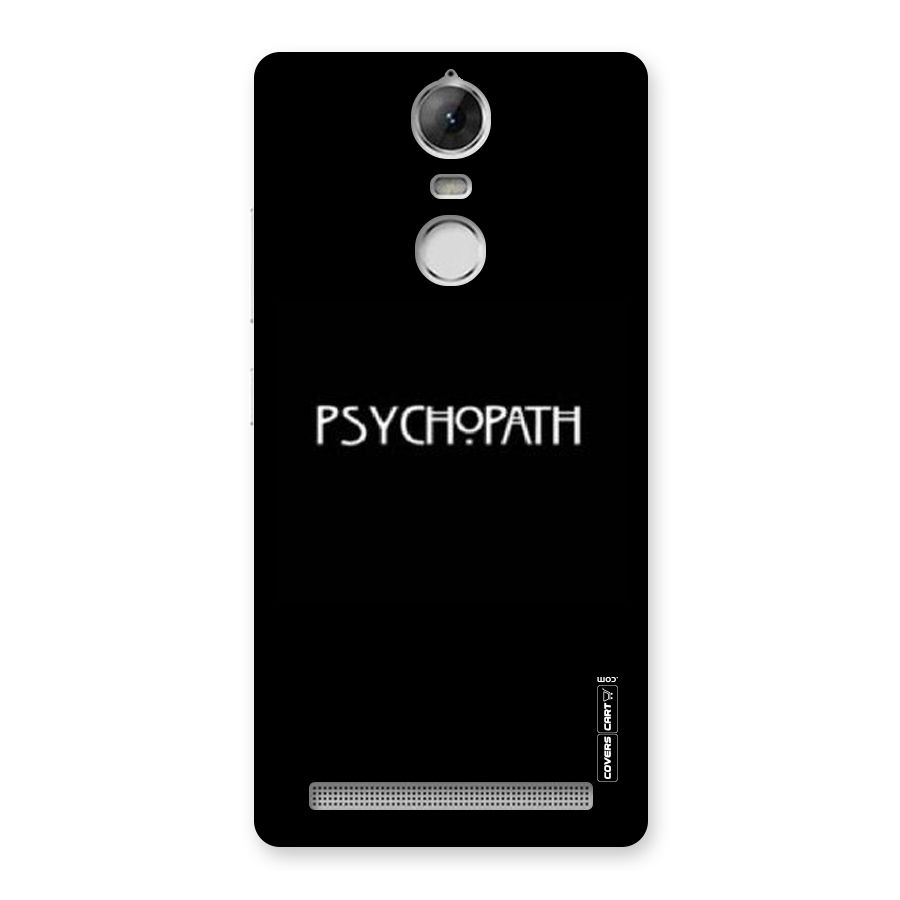 Psycopath Alert Back Case for Vibe K5 Note