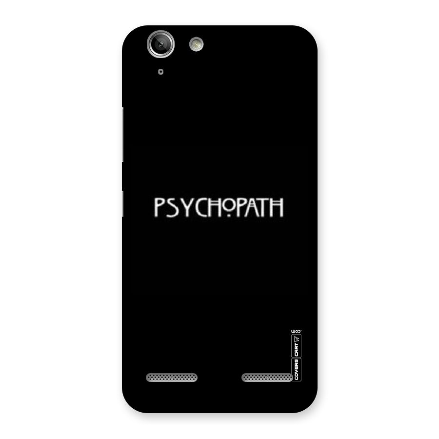 Psycopath Alert Back Case for Vibe K5 Plus