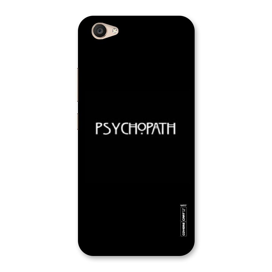 Psycopath Alert Back Case for Vivo V5 Plus