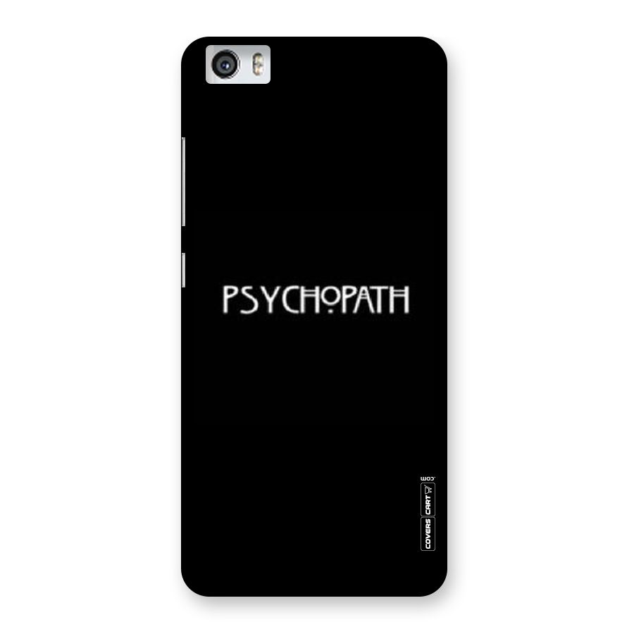 Psycopath Alert Back Case for Xiaomi Redmi Mi5