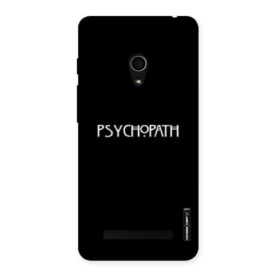Psycopath Alert Back Case for Zenfone 5