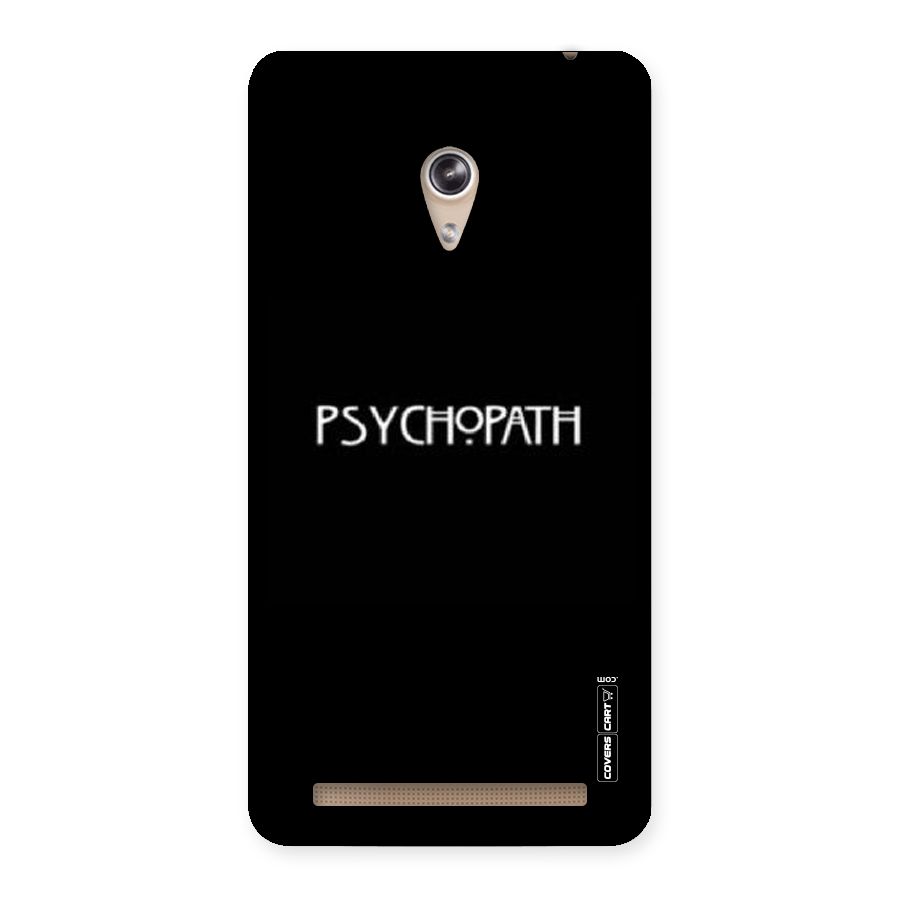 Psycopath Alert Back Case for Zenfone 6