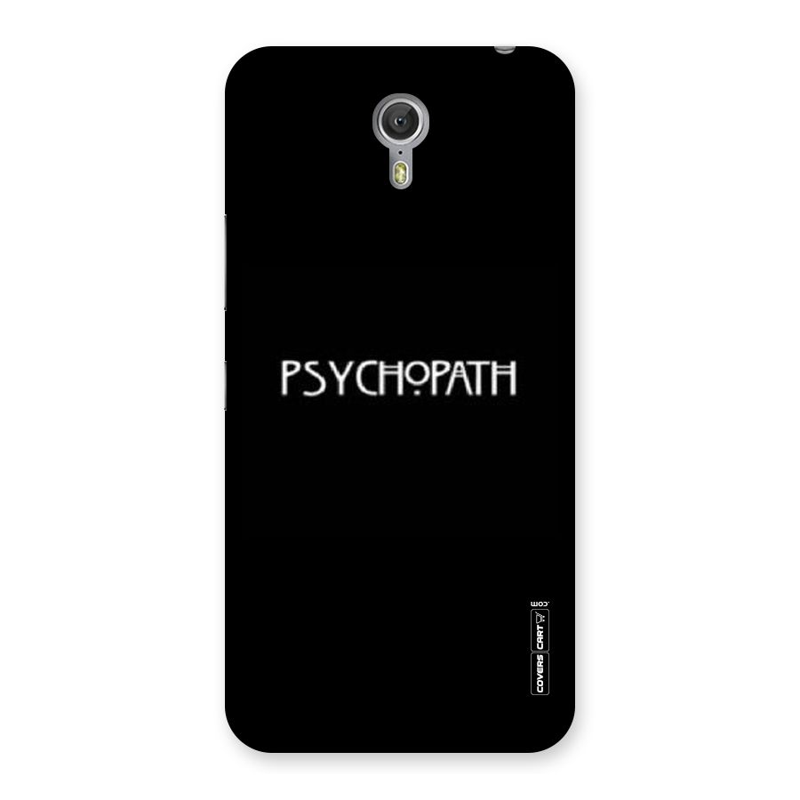 Psycopath Alert Back Case for Zuk Z1