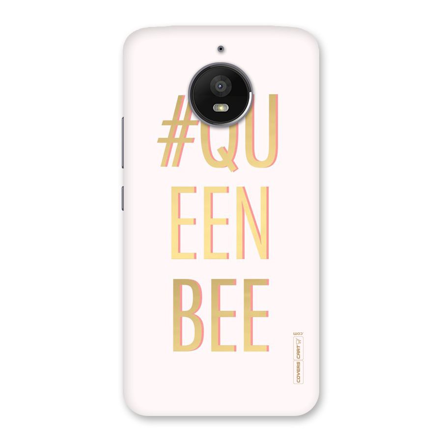 Queen Bee Back Case for Moto E4 Plus