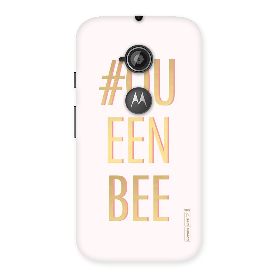 Queen Bee Back Case for Moto E 2nd Gen
