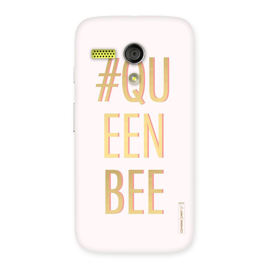 Queen Bee Back Case for Moto G