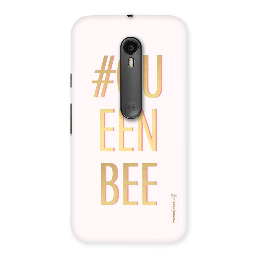 Queen Bee Back Case for Moto G3