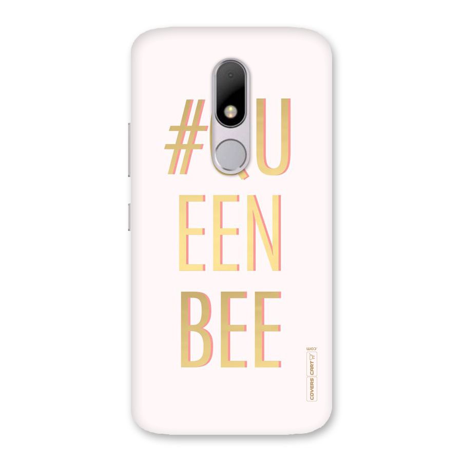 Queen Bee Back Case for Moto M