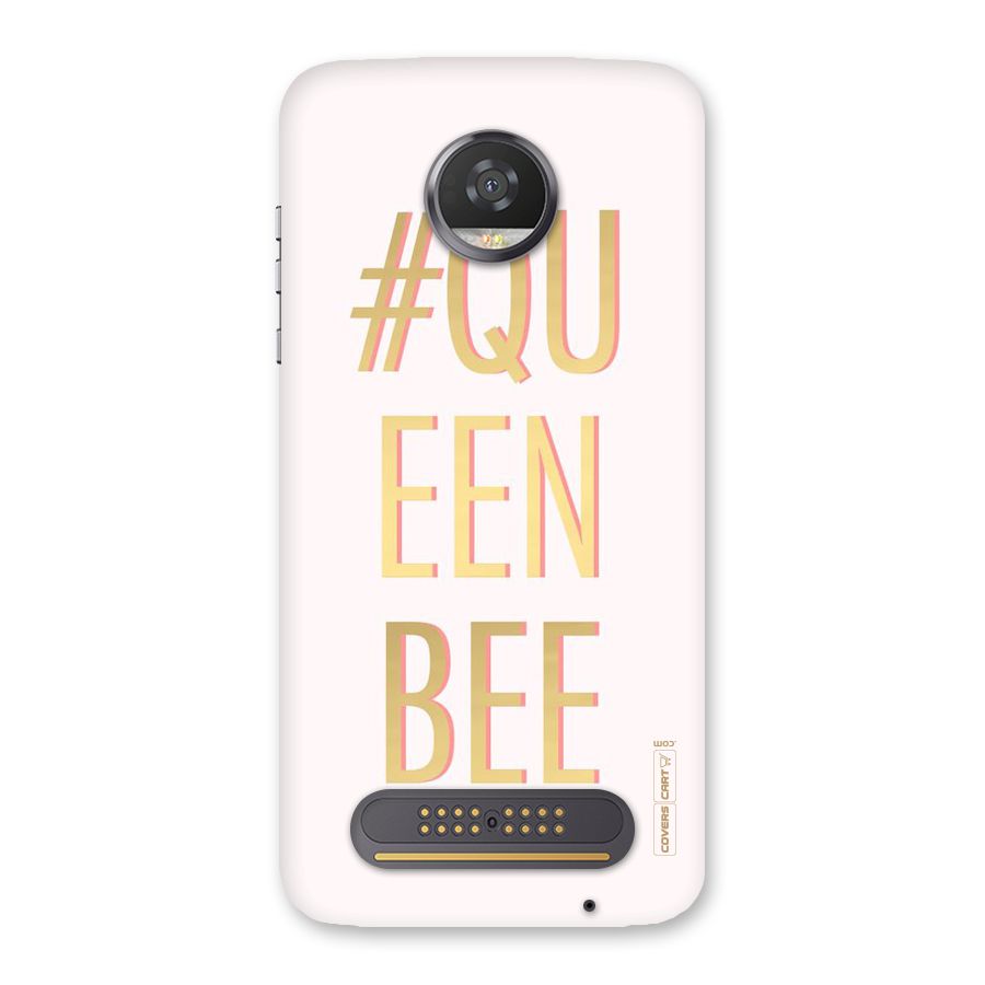 Queen Bee Back Case for Moto Z2 Play