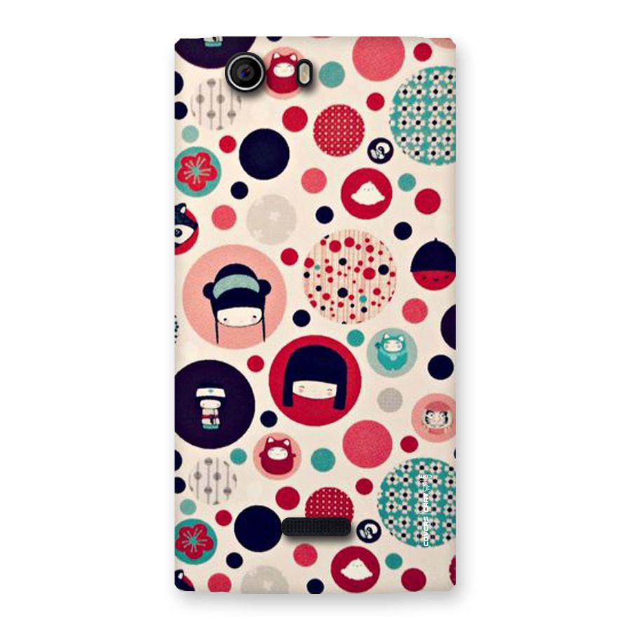 Quirky Back Case for Canvas Nitro 2 E311