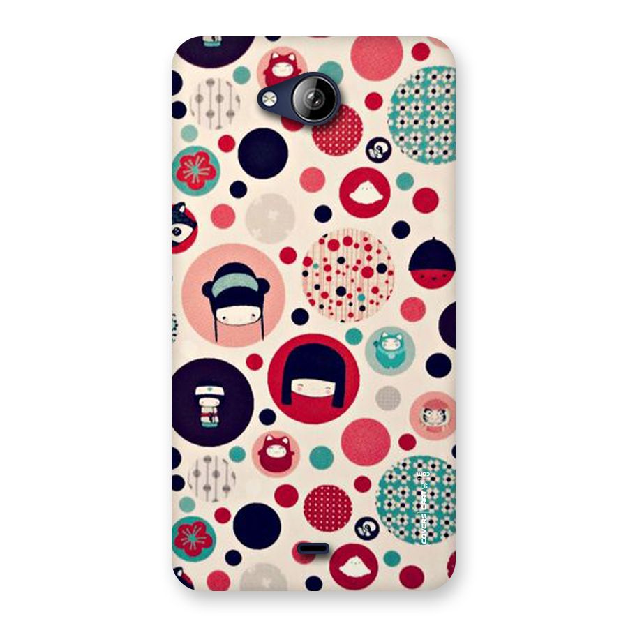 Quirky Back Case for Canvas Play Q355