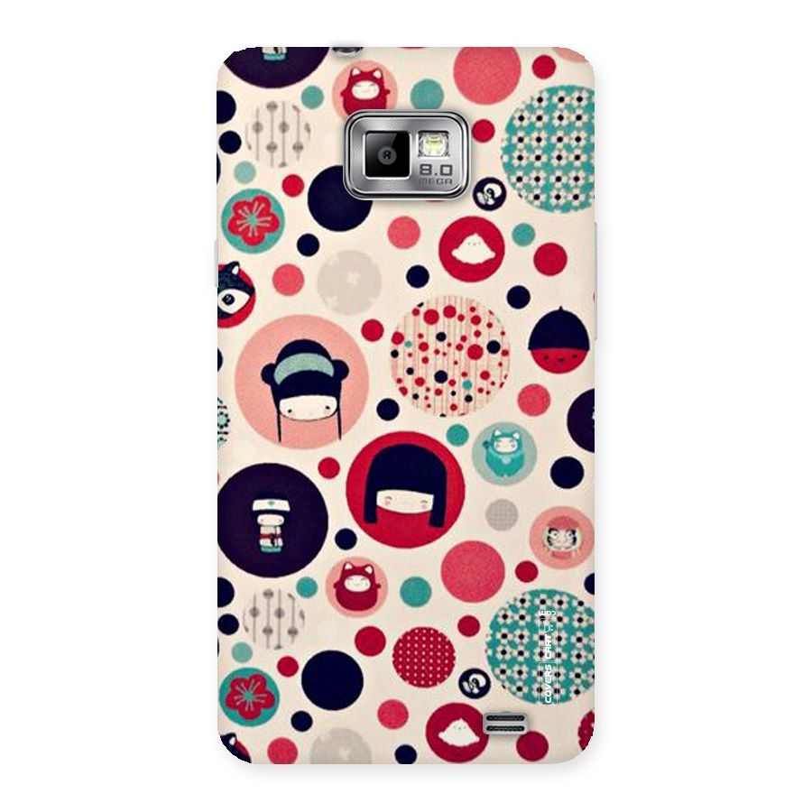 Quirky Back Case for Galaxy S2