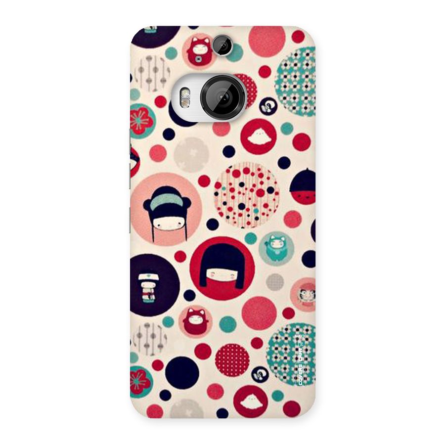 Quirky Back Case for HTC One M9 Plus