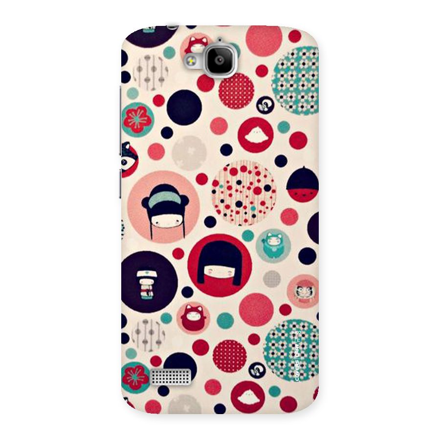 Quirky Back Case for Honor Holly