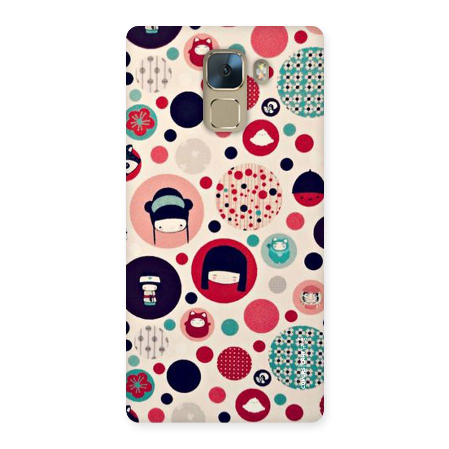 Quirky Back Case for Huawei Honor 7