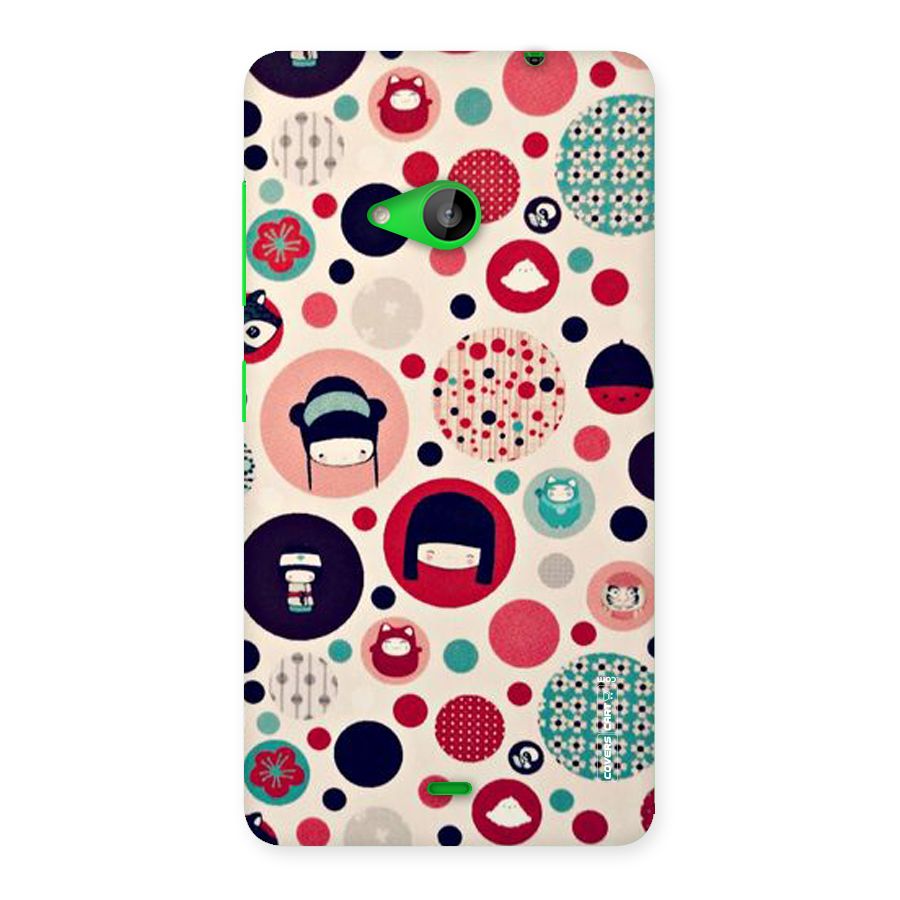 Quirky Back Case for Lumia 535