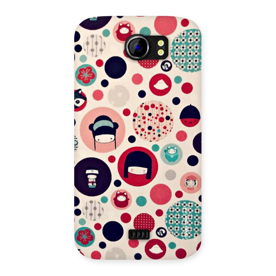 Quirky Back Case for Micromax Canvas 2 A110