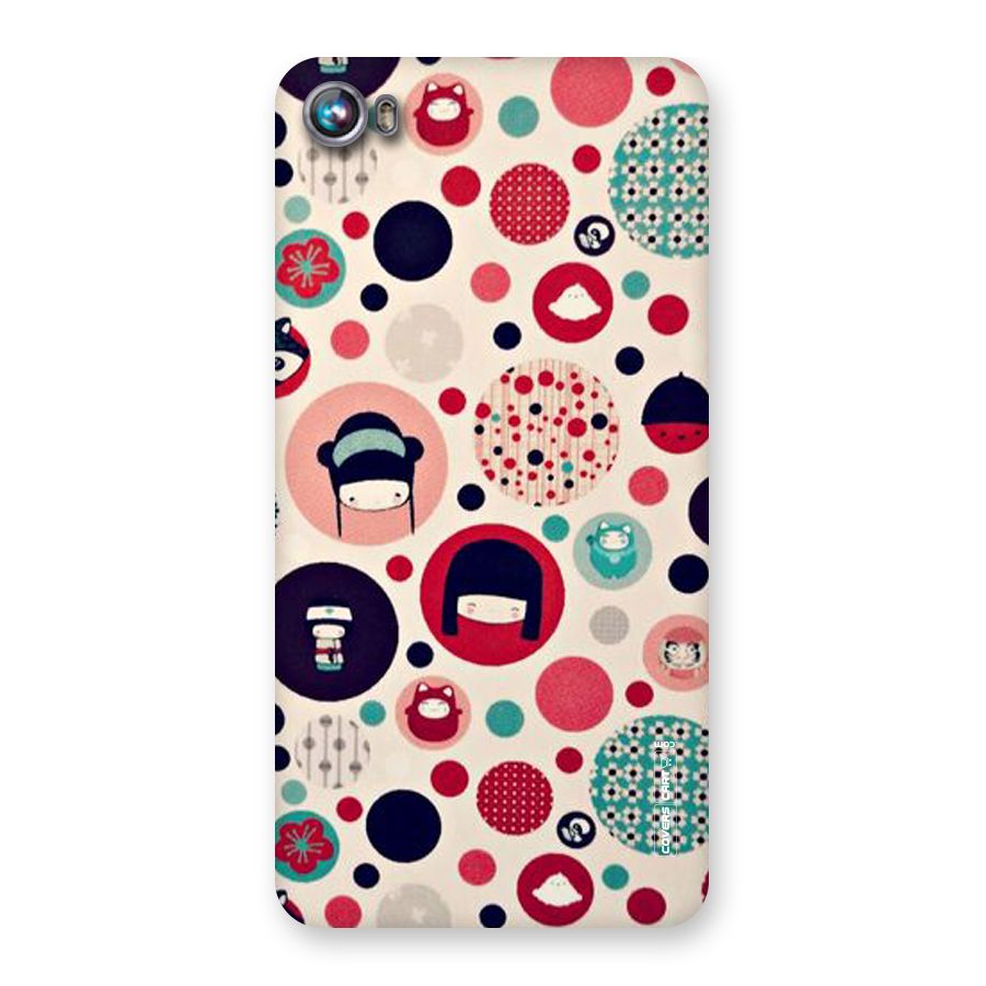 Quirky Back Case for Micromax Canvas Fire 4 A107