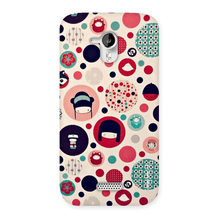 Quirky Back Case for Micromax Canvas HD A116