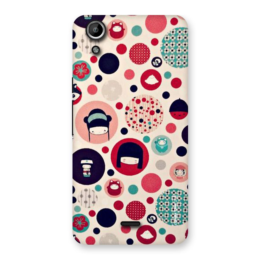 Quirky Back Case for Micromax Canvas Selfie Lens Q345