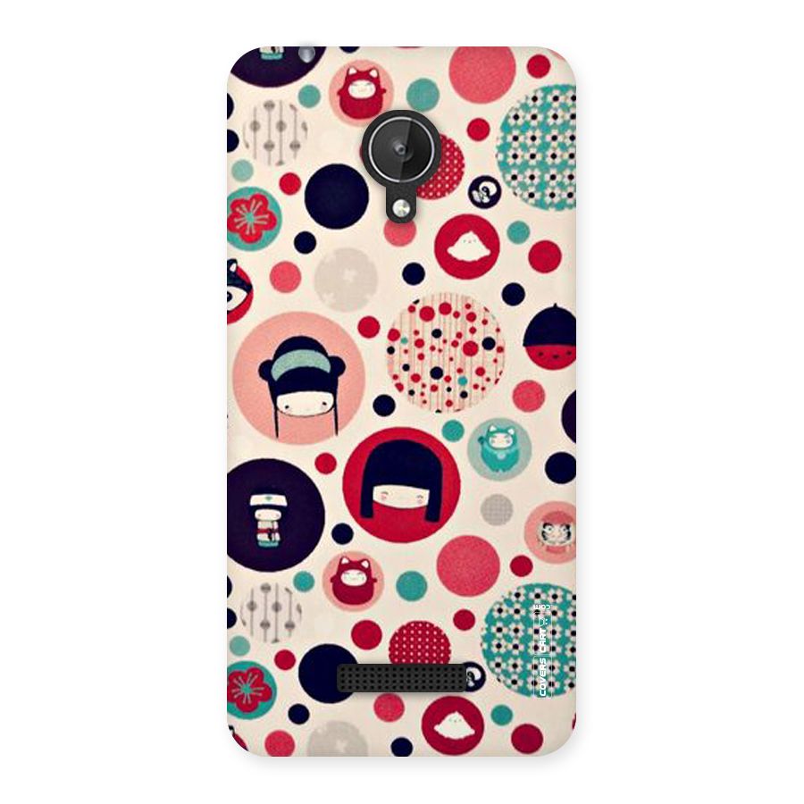 Quirky Back Case for Micromax Canvas Spark Q380
