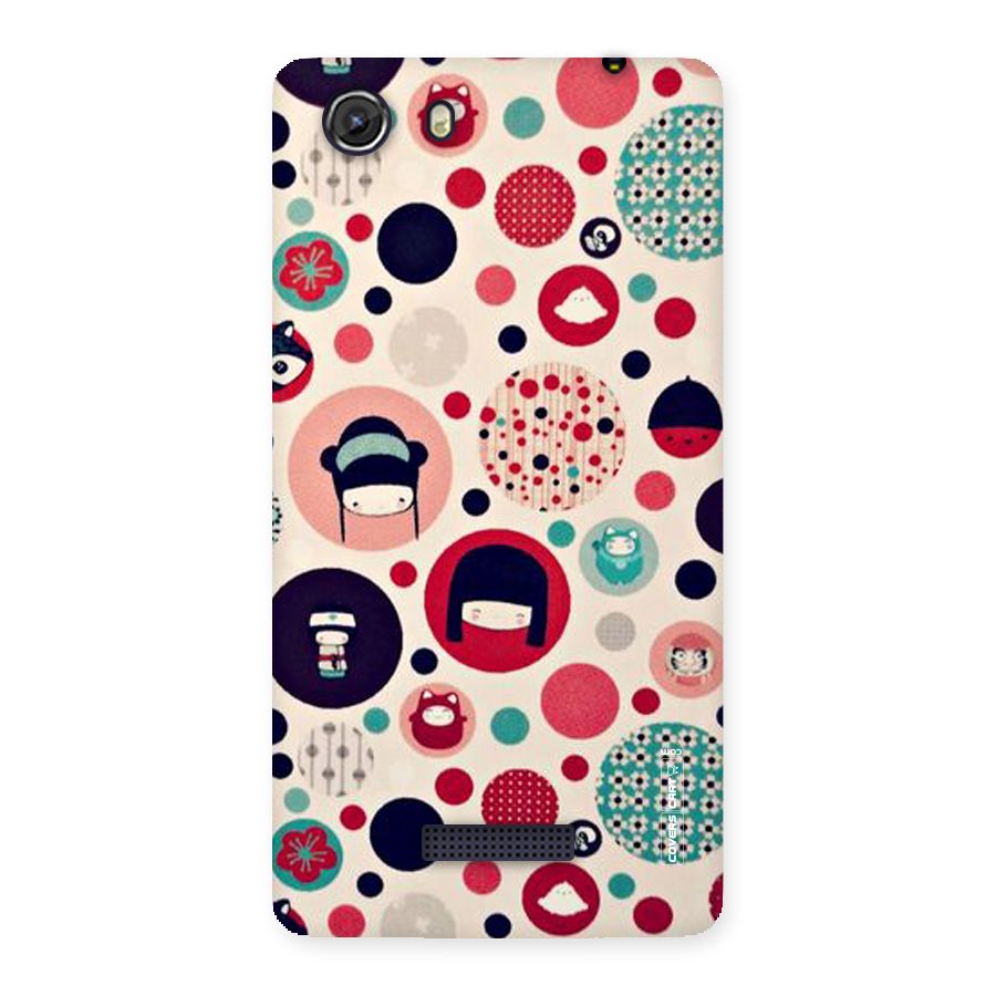 Quirky Back Case for Micromax Unite 3