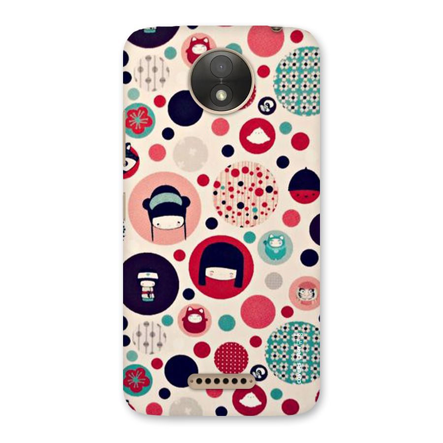 Quirky Back Case for Moto C Plus