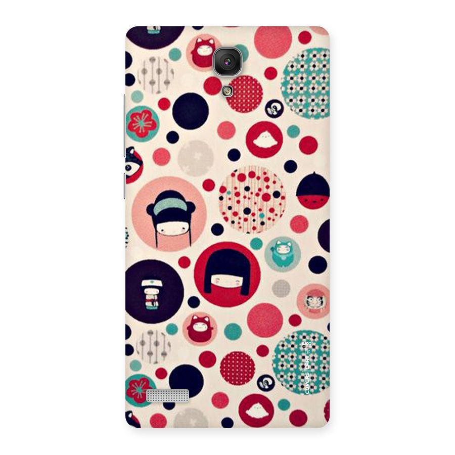 Quirky Back Case for Redmi Note