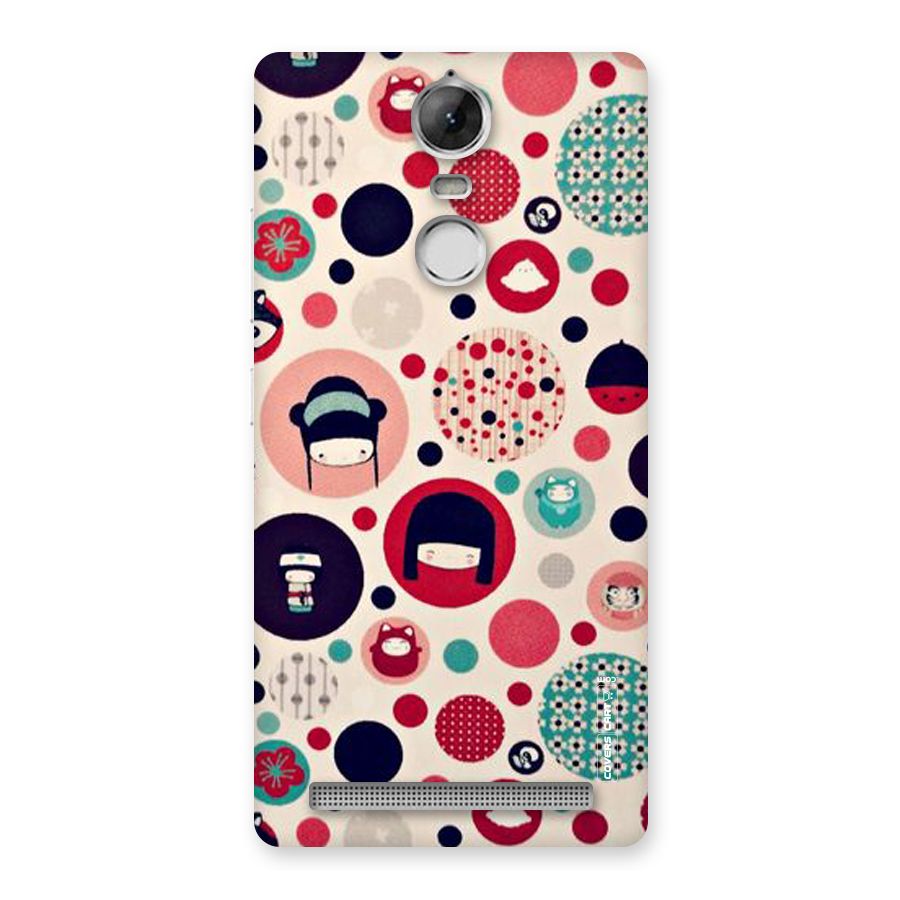 Quirky Back Case for Vibe K5 Note