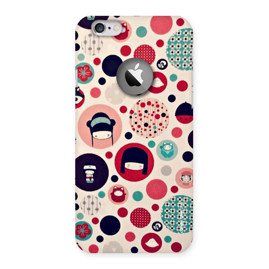 Quirky Back Case for iPhone 6 Logo Cut