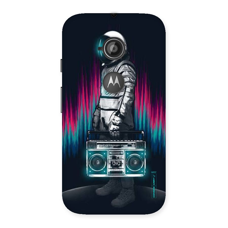 Radio Man Back Case for Moto E 2nd Gen