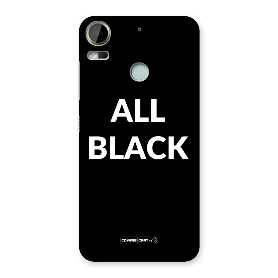 Raftaar All Black Back Case for Desire 10 Pro