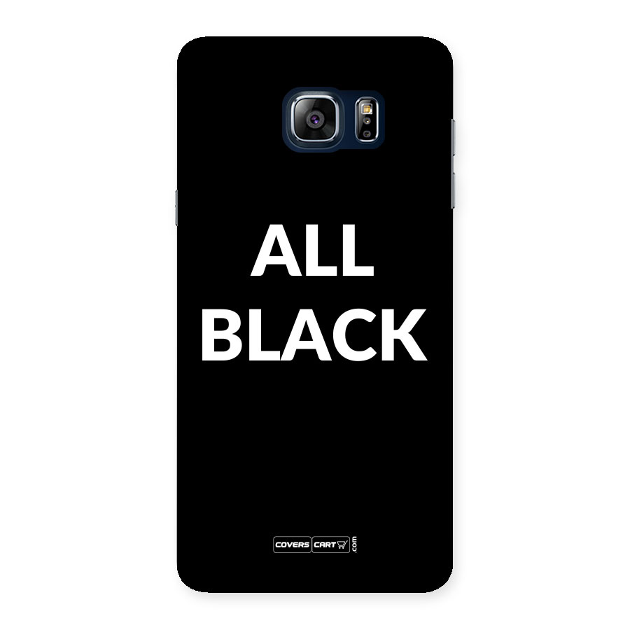 Raftaar All Black Back Case for Galaxy Note 5